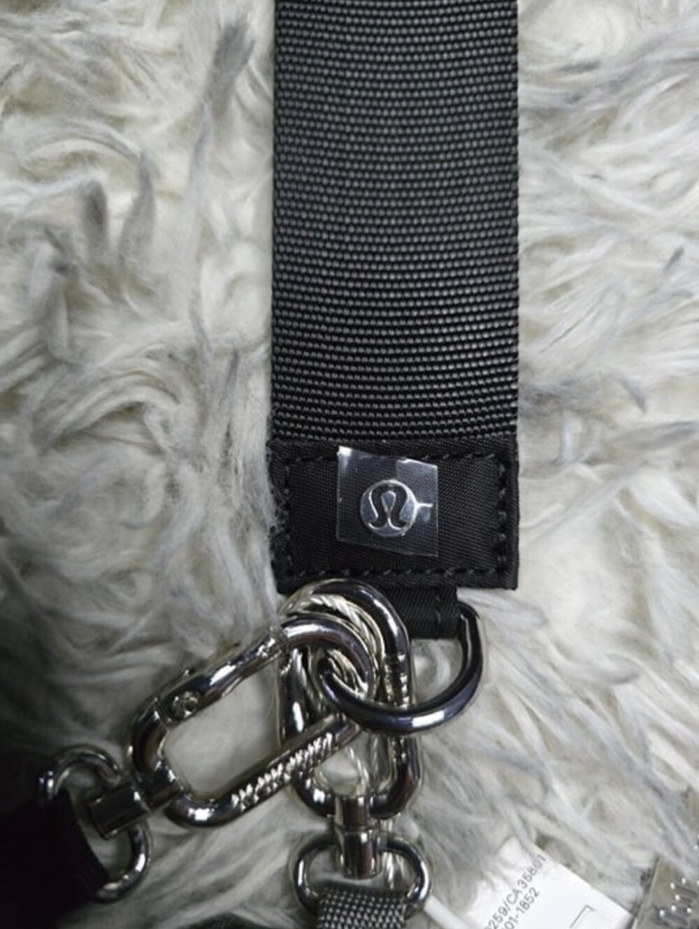 lululemon athletica Black and Gray RARE Color Dual Wristlet Pouch - Picture 7 of 9